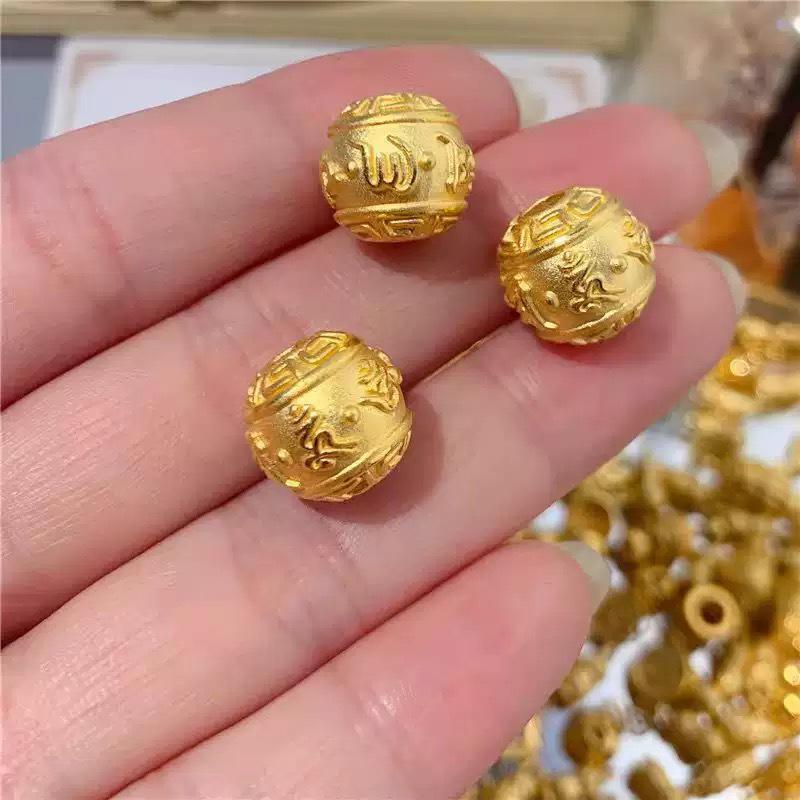 Pozłacane koraliki chmurki Ręcznie robiona bransoletka na szczęście Akcesoria dla mężczyzn i kobiet