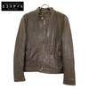 EMMETI GIAPPONE 072 ANDREA Grey Lambskin Single Rider's Jacket Jacket 48 greigeUsed