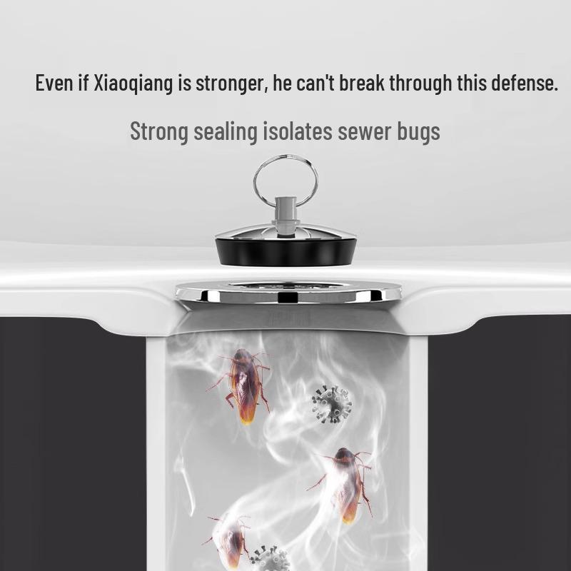 Uniwersalny Wodoodporny Korek do Odpływu Zlewu i Wanny - Zatyczka i Uszczelnienie do Prania, Basenów do Mopa i Więcej