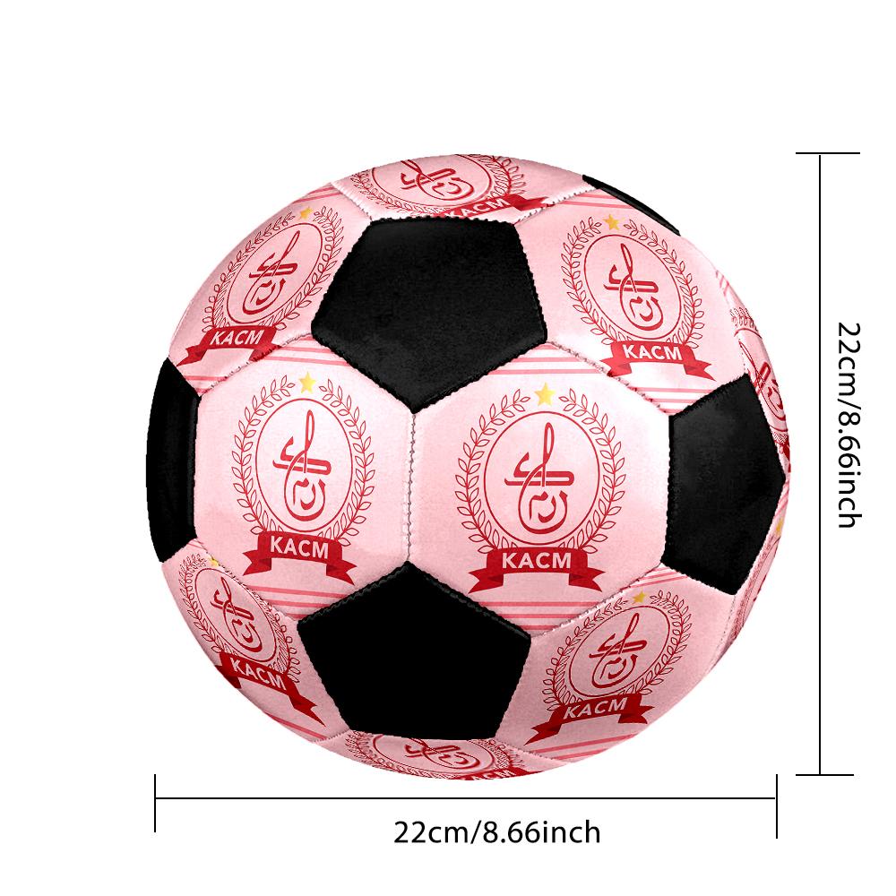 SIZE 5 Maracanã Soccer Ball Colorful All Ages Machine Stitched PVC Competition Ready Durable High-Bounce