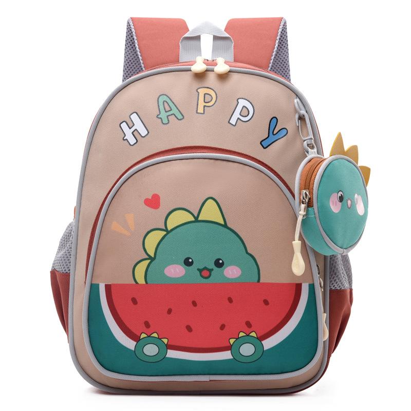 School BagsNew cute children's bag lightweight weight weight school bag outdoor leisure travel backpack men and women and children shoulder