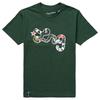 Lifted Research Group LRG Men's Tropic Roots Script Green Tee Shirt NWT Small