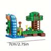 [4-in-1 Plant Building Blocks] 4-in-1 Plant-Themed Building Blocks Set Creative Construction Toy for Ideal for Birthday, Christmas, Halloween Gifts