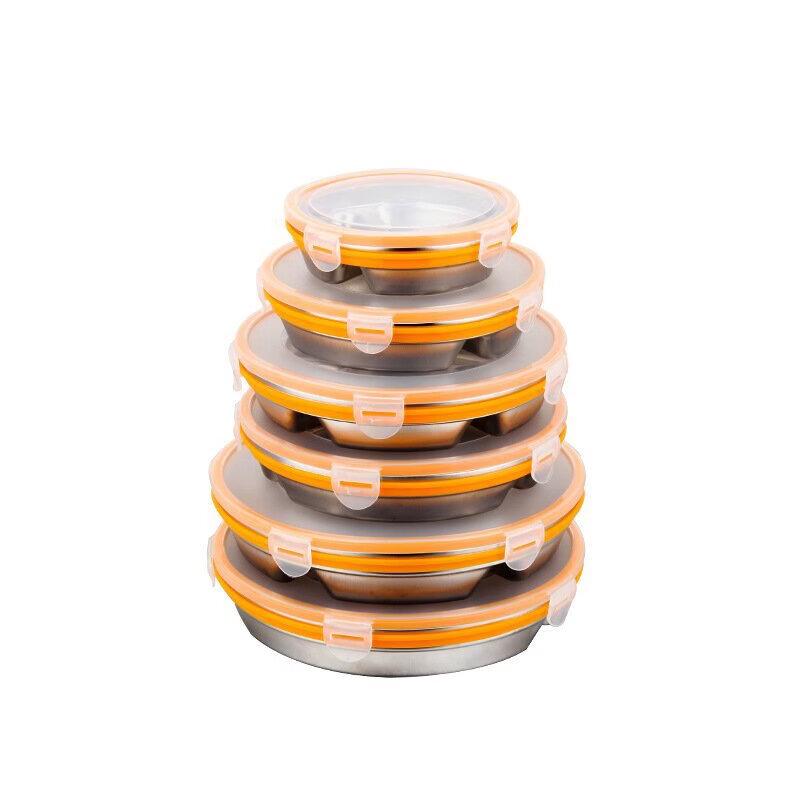 Cmaos 316 Stainless Steel Divided Bento Box