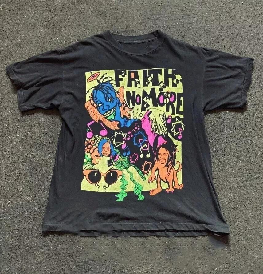 Faith No More Shirt Faith No More Cotton Black Unisex Tshirt Unisex T-Shirt S