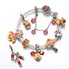 Bracelet Danse du Lion Style Chinois Nouvel An Dieu de la Richesse Accessoires de Bijoux DIY Ensemble de Breloques Perles