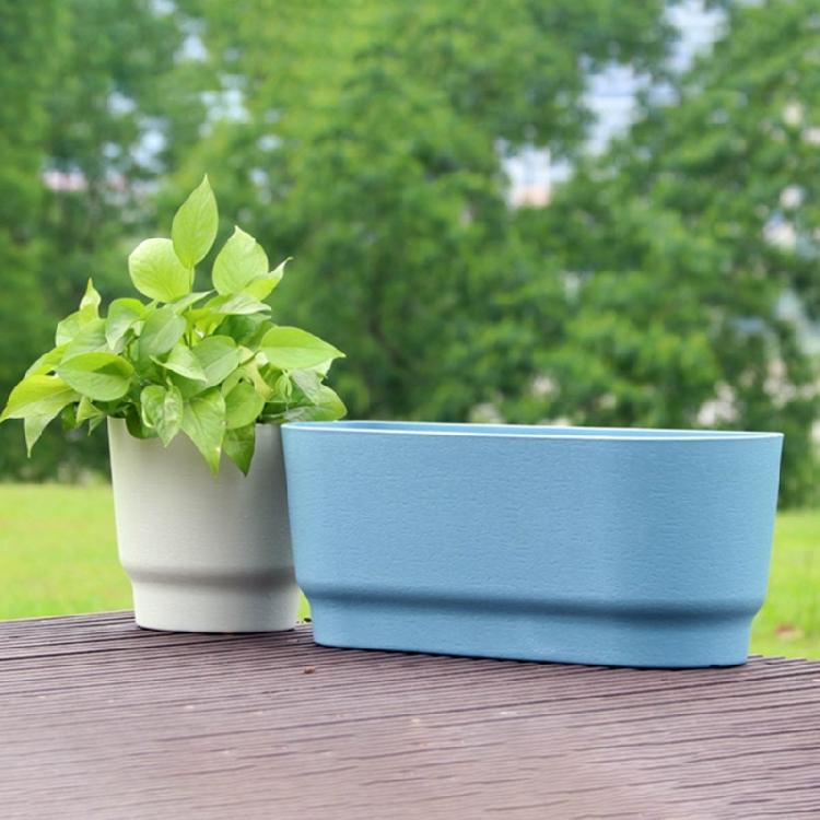 Home Space Saving Hanging Flower Pot with Water Reservoir for Indoor Outdoor Use