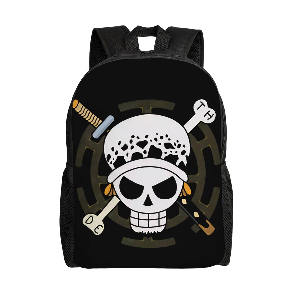 Ones Pieces Anime Backpack Camping Backpacks Teen Designer Print School Bags Cute Rucksack