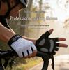 Unisex Half-Finger Cycling Gloves: Shock-Absorbent, Anti-Slip, Sun Protection for Road & Mountain Biking