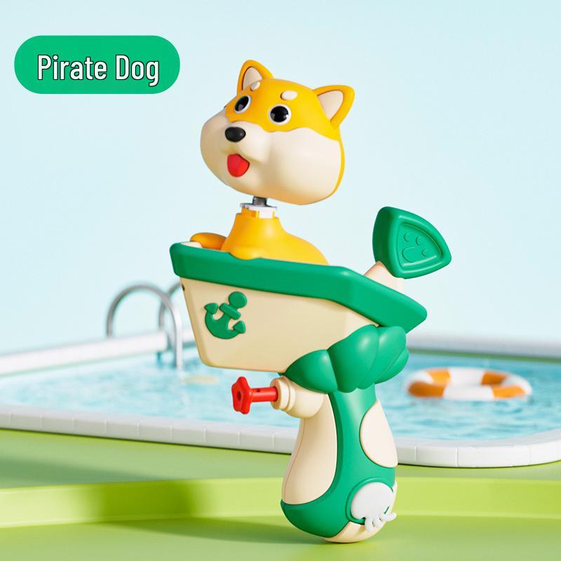 Children's Cartoon Animal Water Gun Toy for Bath and Summer Play