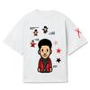 Street Hip Hop Men Cotton T-shirt The Weeknd Printed T-Shirt Casual Cotton High Quality Short Sleeve Male Female Clothing High Streetwear Top Tee