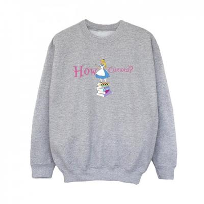Boys Alice In Wonderland How Curious Sweatshirt