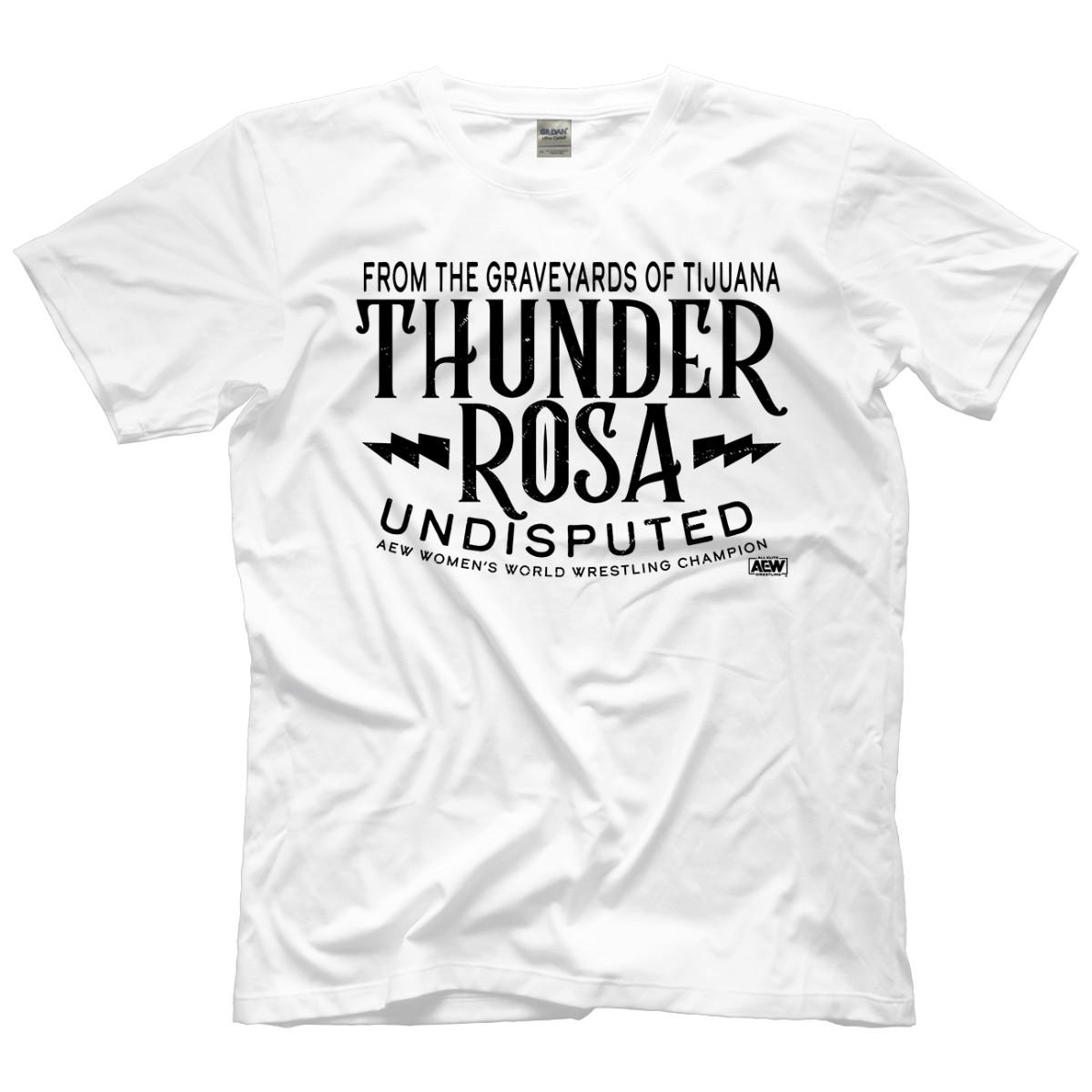 Thunder Rosa - Undisputed AEW Official T-Shirt S разноцветный