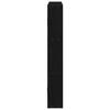 Wall Shelf Black 43 x 9 x 60 cm Particleboard