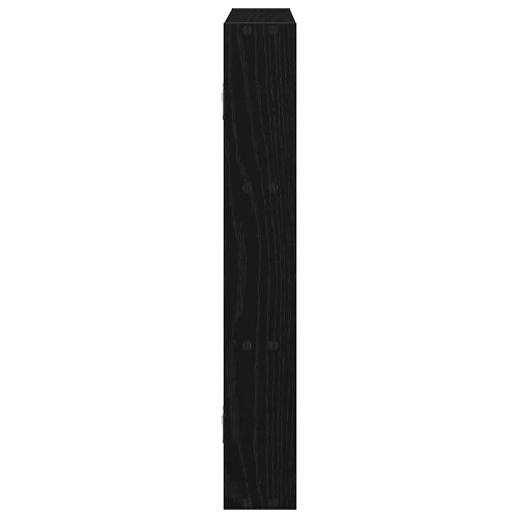 Wall Shelf Black 43 x 9 x 60 cm Particleboard