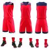 Tuta da Basket, Tuta Sportiva da Allenamento per Partite, Gilet, Maglia da Uomo Adulto Bambino, Traspirante Estiva da Donna