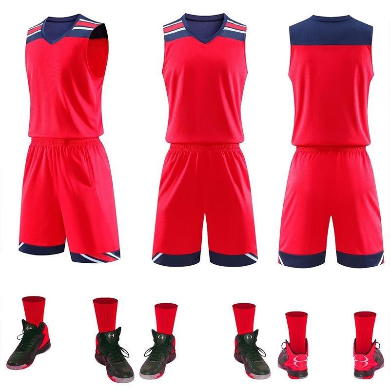 Tuta da Basket, Tuta Sportiva da Allenamento per Partite, Gilet, Maglia da Uomo Adulto Bambino, Traspirante Estiva da Donna
