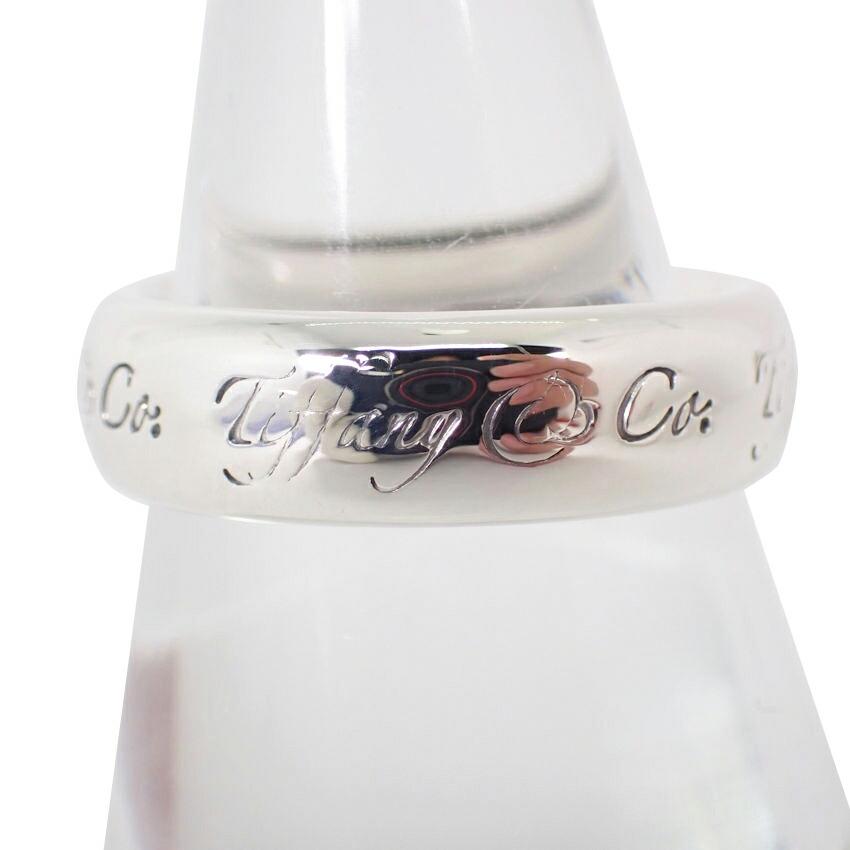 [Used] TIFFANY/Tiffany 925 Notes Ring / Size 14 / j67-4
