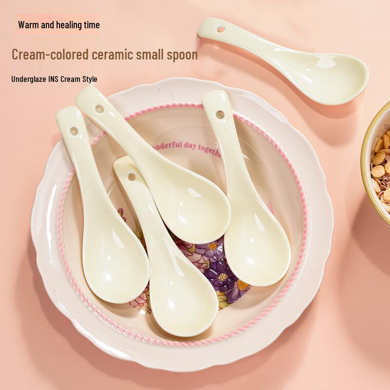 Ceramic Spoons 5-Pack