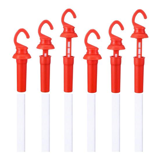 6Pcs/Set Scent Dispenser with Rain Protection Leak Proof Drop Wick with Replacement Felt Air Tight Portable Scent Dispenser for Hunting
