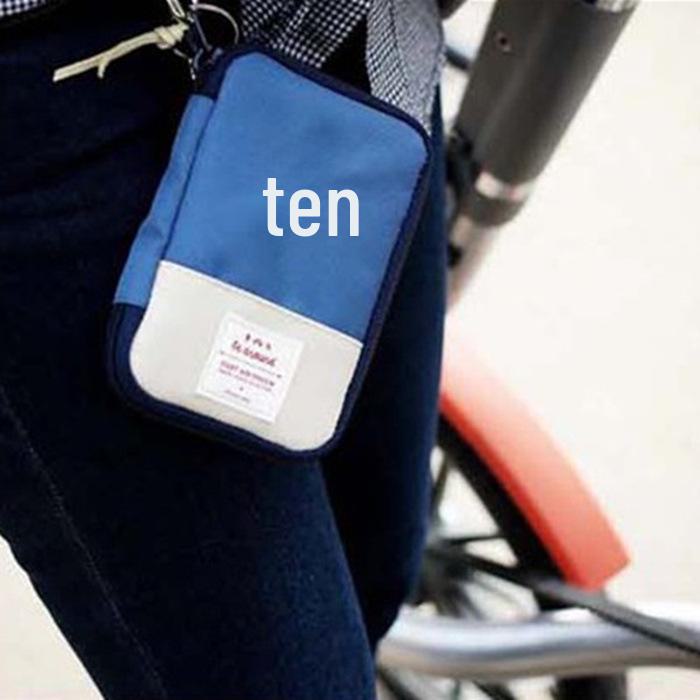 Portable Travel Medicine Bag - Compact First Aid Storage