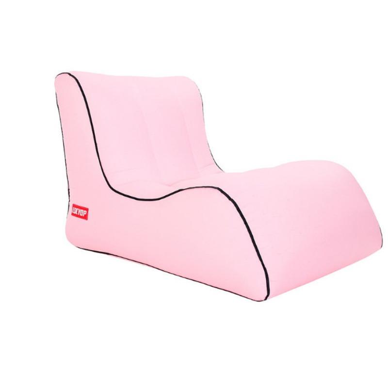 BEPAN Divano Gonfiabile Portatile da Esterno Pieghevole Lettino ad Aria Sdraio da Campeggio per Spiaggia Picnic Viaggio Materasso Gonfiabile Divano Comfort