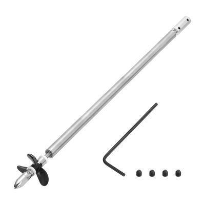Uxcell RC Boat Drive Shaft W Propeller and Coupling Joint Assembly Kit, 300mm Shaft, 25mm Sleeve, 36mm Three-Propeller, 3.17mm Motor Shaft