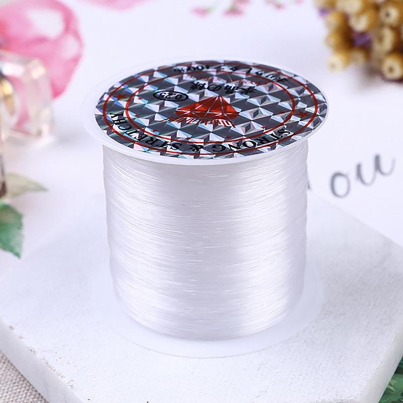 1Pc High Tensile Pe Nylon Fishing Line Elastic Thread Spool Invisible Wire Polyester Bait String Monofilament Strong Rope Cord