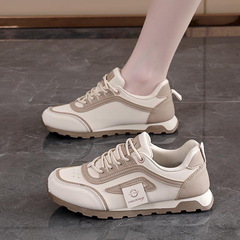 ins flat baseplate shoes sports shoes women's spring new students lightweight casual running shoes