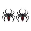 2Pcs Black Spider Emblem Badge Sticker Spider Shape Self Adhesive Black Spider Badge  Car