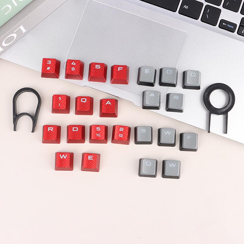 Keycaps For Pirate Ship Mechanical Keyboard Mechanical Keyboard K70Rgb Original Keycap Silver Red