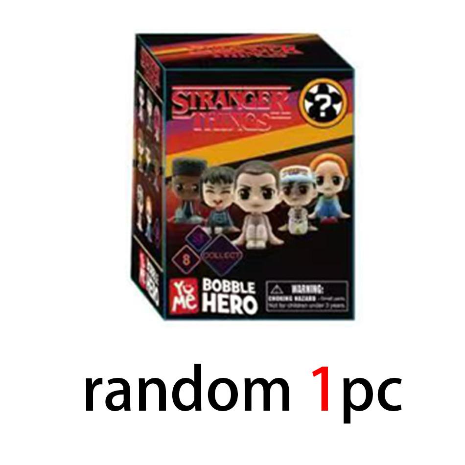 New 8 styles Stranger Keychain Eleven Dustin Barb steve Demogorgon Action  Figures Toys THINGS with box