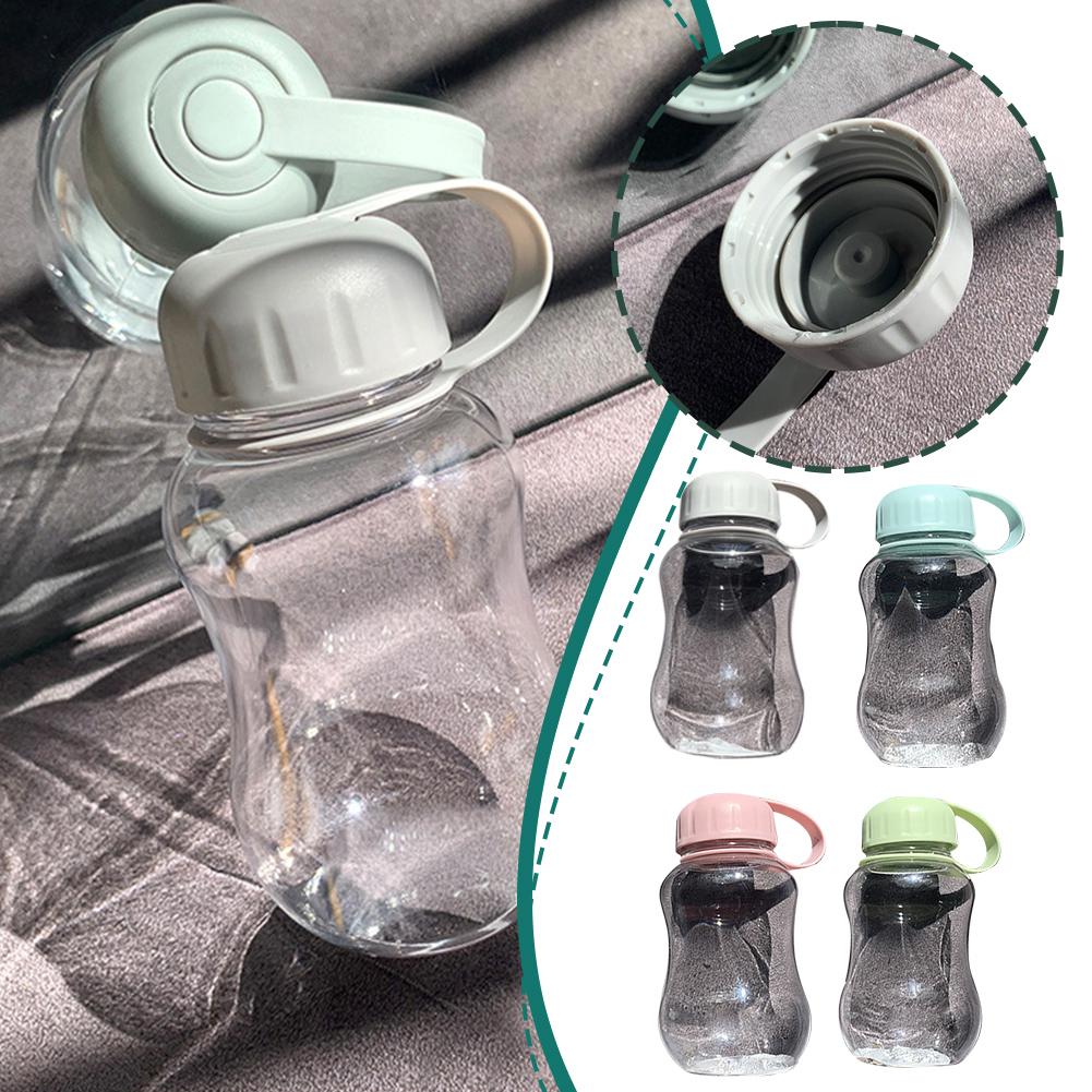 Mini Water Cup Plastic Bottle Cute Children Small Transparent Female Outdoor Student Small Portable Cup Cup Water M0L7