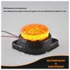 18PCS LED Trailer Marker Lights 24V Waterproof Amber Chicken Lights Universal Side Clearance Lamps for Semi Truck Freightliner Cargo