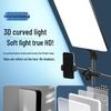 Professional LED Fill Light for Streaming, Broadcasting, Photography, and Beauty Enhancement