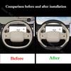 Ultra-thin Napa Leather Car Steering Wheel Cover For Nissan N6 N7 2026 2026 Breathable Auto Steering Wheel Protector Accessories