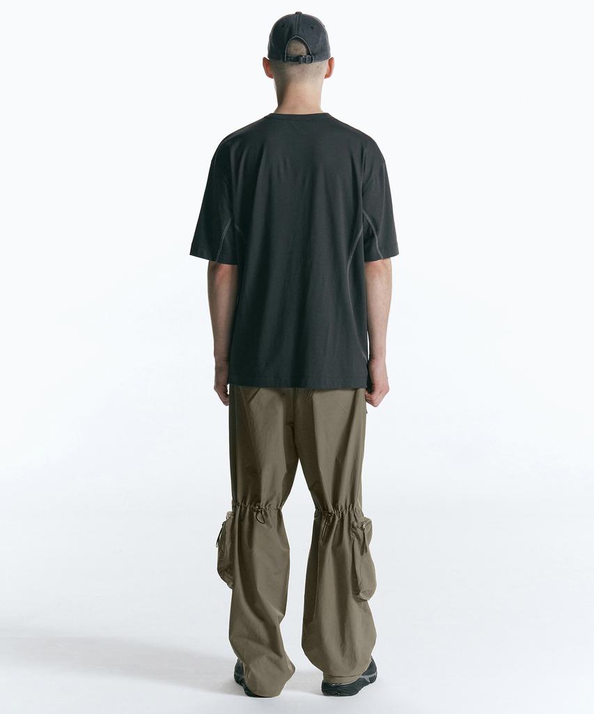 INSILENCE Adjustable Cargo Pants Ash Brown