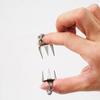 2pcs DIY Tea Cup Fingertip Dip Glaze Clip Stainless Steel Ceramic Glazing Tool Pottery Glaze Tools