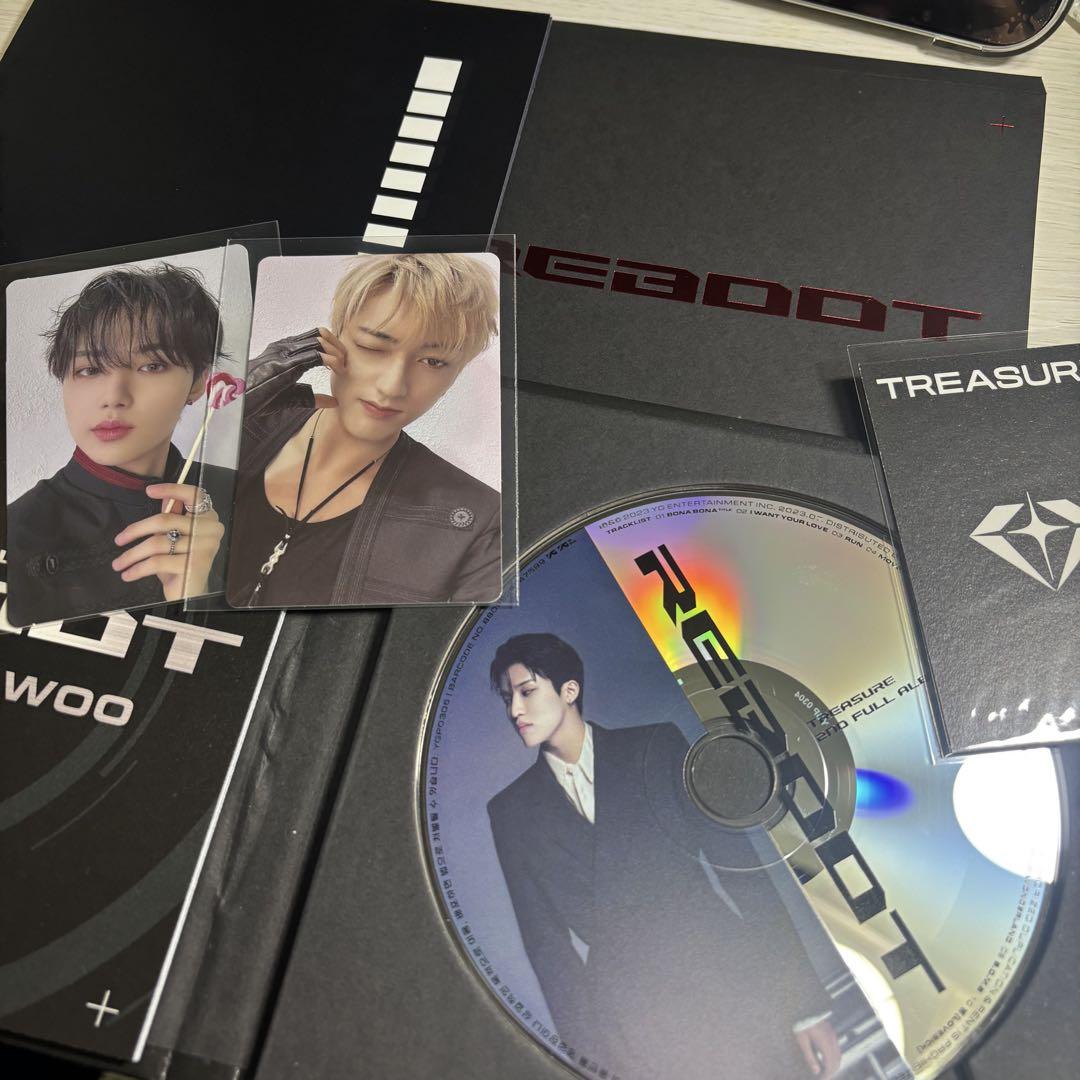 

[USED] TREASUR REBOOT Jung Woo ver with Hart Do Young