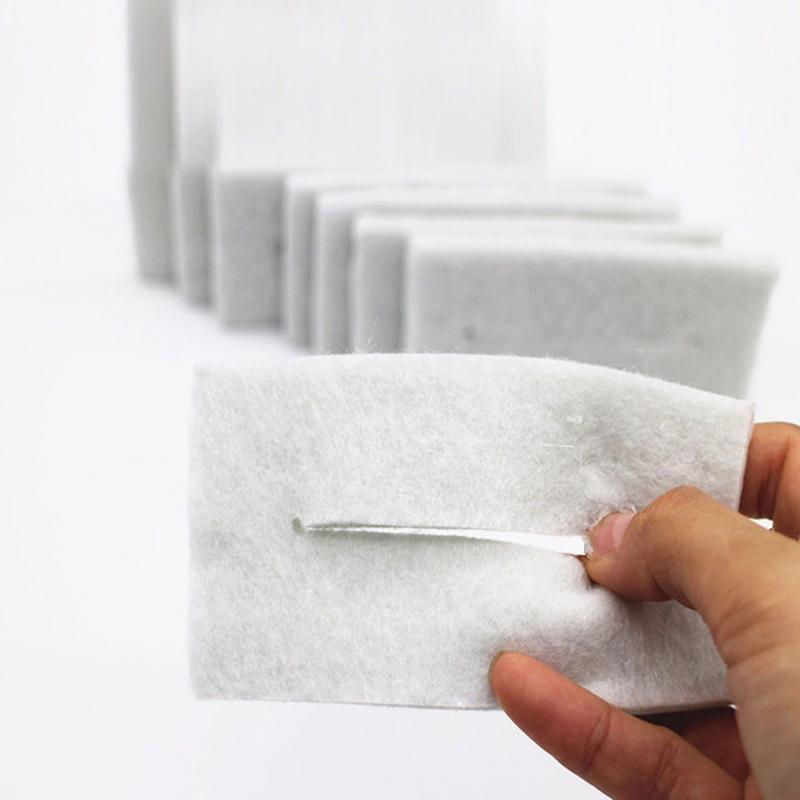 14/25 Stück Salon Haarumformung / Thermoisolierender Wattepad-Patch Lockenwelle Crinkle Hochtemperatur-Zubehör Friseursalon