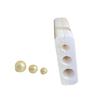 Professional Polymer Clay Bead Maker With 3 Size Addition for Creating Round and Egg Shaped Craft Beads