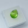 Green Apple Peridot 11.35 Ct Natural Pear Cut   Loose Gemstone