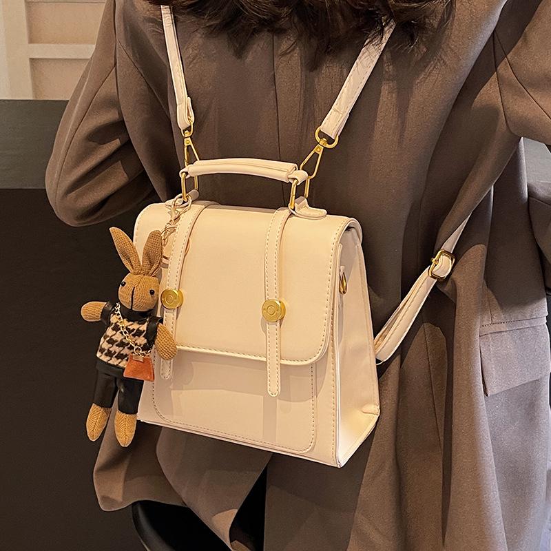 2024 Trendy Women's Multi-use Backpack: Niche Design College Style Handbag