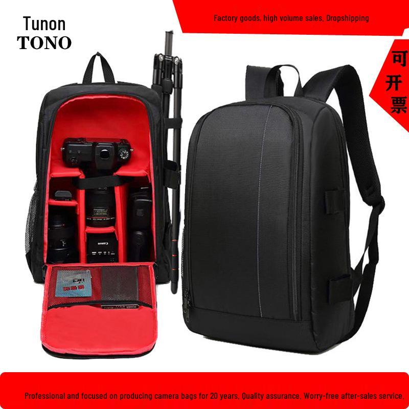 Waterproof Wear-resistant DSLR Camera Backpack for Digital Photography and Laptop Storage