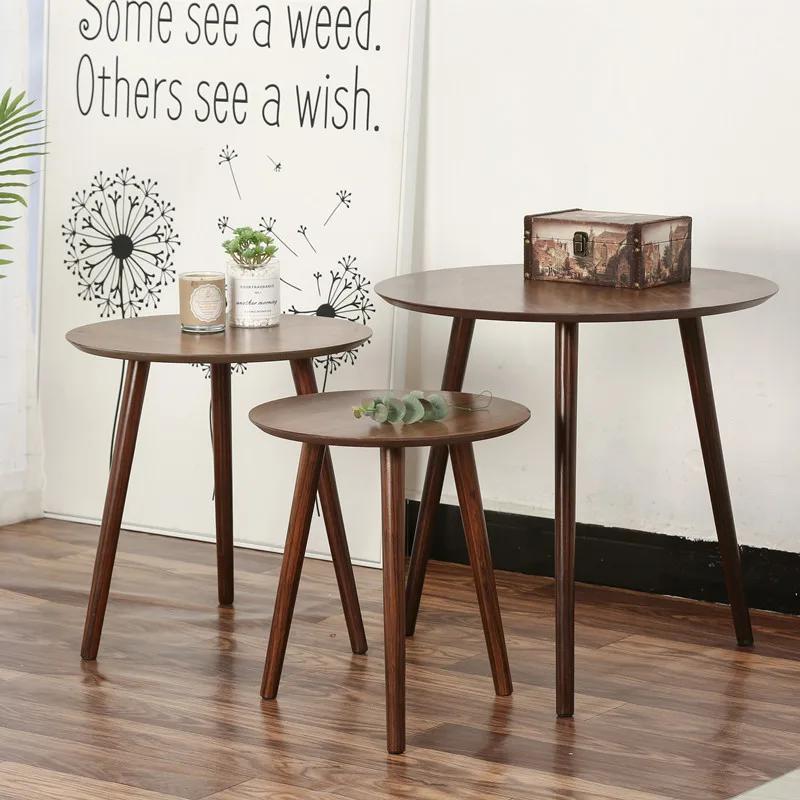 Formwell Beistelltisch, Sofa-Beistelltisch, Nachttisch, Nachttisch aus Holz, kleiner Couchtisch