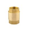 High-Quality Brass Vertical Check Valve - Female Thread, Backflow Preventer, Thickened Copper One-Way Water Pipe Valve