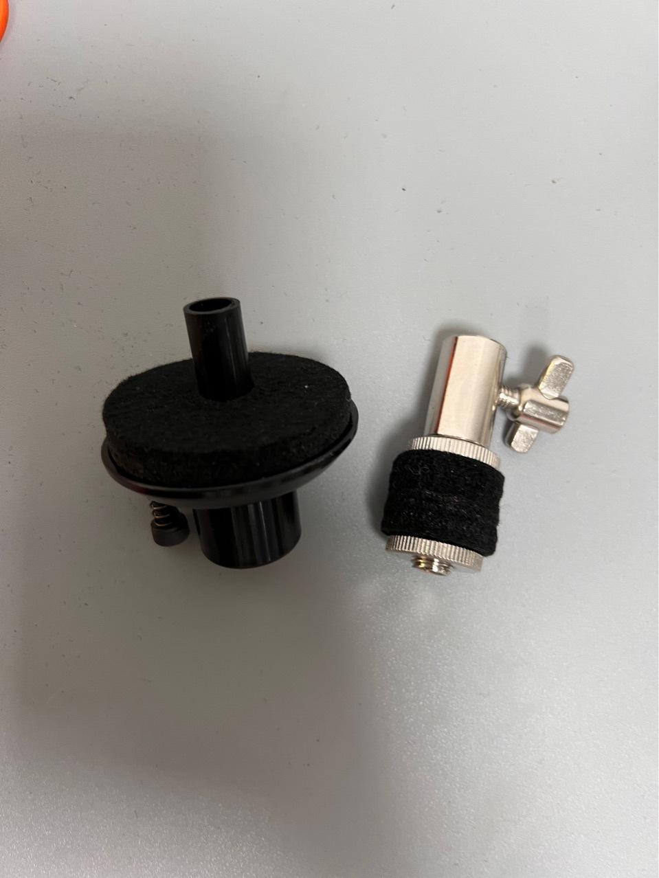 Hi-Hat Clutch Stand for Drum/Jazz Drum Cymbal with Bottom Plate Base Hi-Hat Base + Standard Clutch 1.9mm Inner Diameter