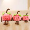 New Watermelon Cherry Throw Pillow Plush Toy Simulation Expression Fruit Doll