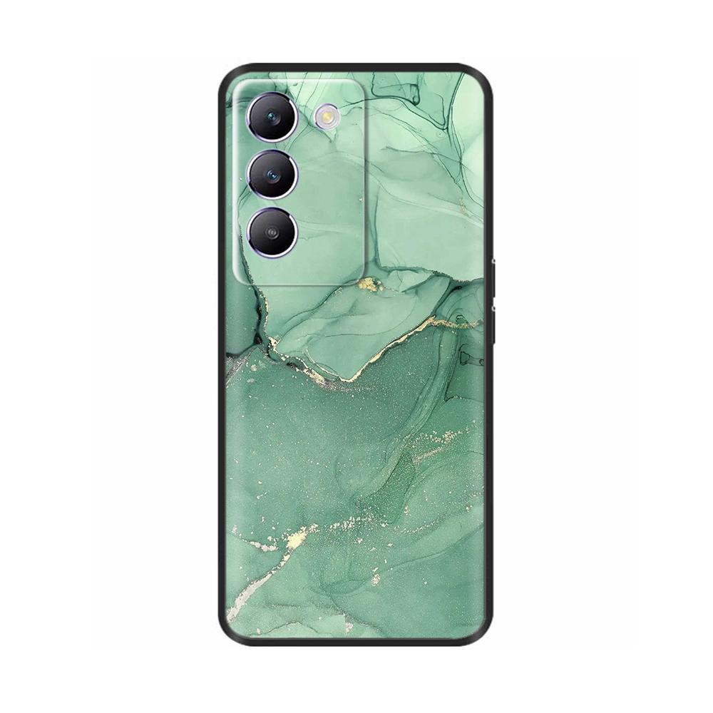Shockproof Cover For Vivo V40 SE 5G T3 Y200e 5G V40SE Animal Painted Phone Back Cover Soft Silicone Case For Vivo T3 V40 SE Capa