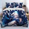 Cute Gawr Gura Hololive Anime Shark Printed Duvet Cover Pillowcase Bedding Set Bed Linen Sheet Quilt Cover Full Queen King Size